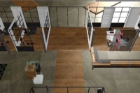 Bovenaanzicht lounge